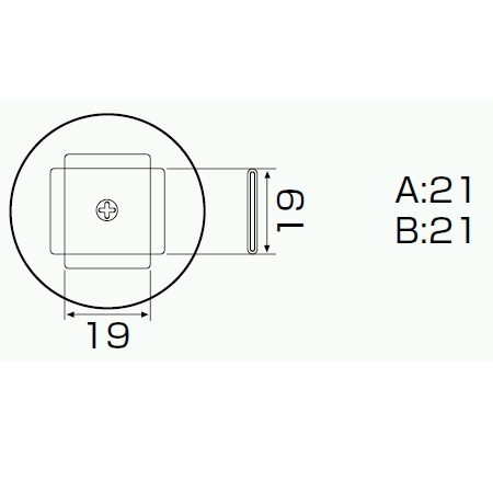 【A1136B】ノズル PLCC 20×20用(52ピン)ホットエアー用