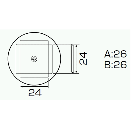 【A1137B】ノズル PLCC 25×25用(68ピン)ホットエアー用