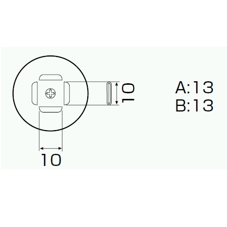 【A1140B】ノズル PLCC 11.5×11.5用(28ピン)ホットエアー用