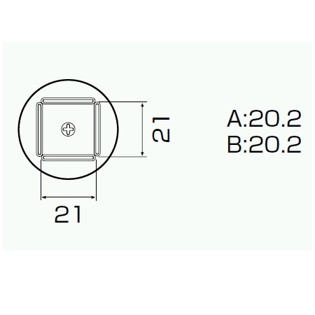 【A1261B】ノズル QFP 20×20 ホットエアー用