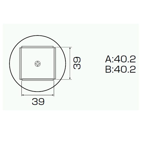 【A1264B】ノズル QFP 40×40 ホットエアー用