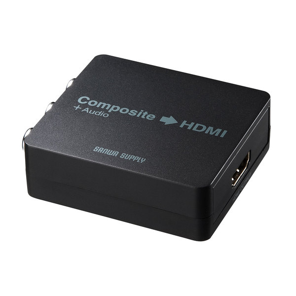 【VGA-CVHD4】コンポジット信号HDMI変換コンバーター