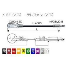 【TC02B-X2】テレフォンケーブル