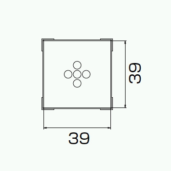 【A1477】ノズル BGA 38mm×38mm ホットエアー用