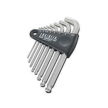 【TWB-05】ボールレンチセット ショートスタビータイプ 1.5、2.0、2.5、3.0、4.0、5.0、6.0、8.0mm