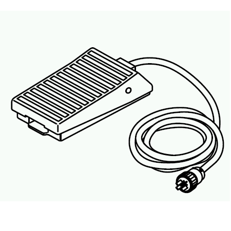 【B2988】[受注生産品]フットスイッチ(2mコード、プラグ付)
