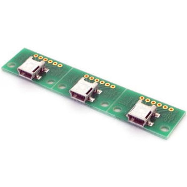 【CK-36】コネクター変換基板 USB mini-Bタイプ