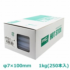 【HB-40S-1K】ホットスティック φ7 透明 1kg(250本)