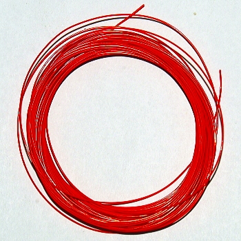 【ETFE0.26RL10】ETFE電線(ジュンフロン線)赤 0.26mm 10m(±2%)