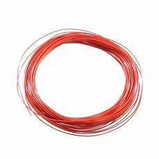 【ETFE0.26RL10】ETFE電線(ジュンフロン線)赤 0.26mm 10m(±2％)