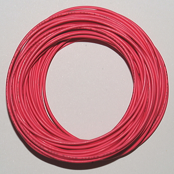 【UL3265AWG22RL10】UL3265電線 赤 AWG22 10m(±2%)