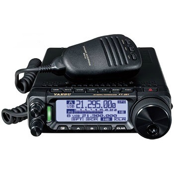 【FT-891】HF/50MHz帯オールモードトランシーバー 送信出力 100W(AMモード 40W)2アマ免許