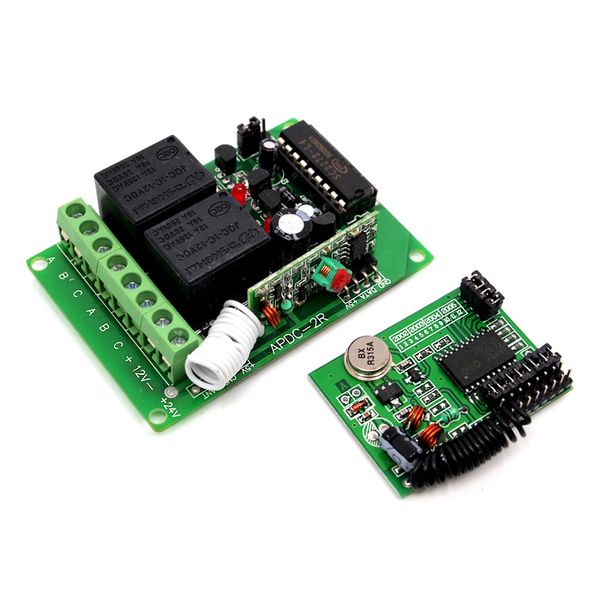 【103990004】315Mhz remote relay switch kits - 2 channels