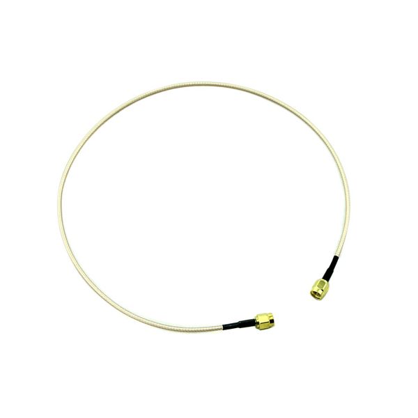 【110990004】50cm length - SMA male to SMA male plug pigtail cable RG316