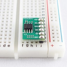 【MDK001】デジタル温度センサー ADT7310 DIP化モジュール