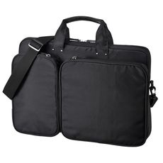 【BAG-P22BK】衝撃吸収PCケース(15.6インチワイド対応・ブラック)