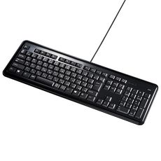 【SKB-SL21UHBK】USBハブ付キーボード