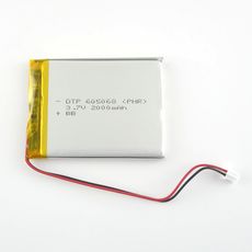 【DTP605068(PHR)】リチウムイオンポリマー電池(3.7V、2000mAh)