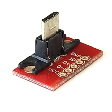 【SFE-BOB-10031】USBマイクロBコネクター・ピッチ変換基板