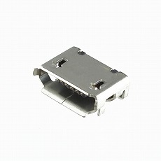 【MICRO-USB-J91】マイクロUSB基板実装型ソケット
