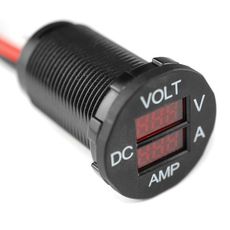 【A25-6】LEDデジタル電圧/電流メーター(赤色表示)