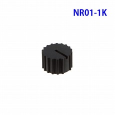 【NR01-1K】NR01スイッチ用ツマミ 黒