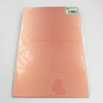 【No.16】カット基板 銅張積層板 片面 紙フェノール 150×250×1.6mm