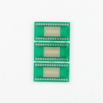 【ICB-010】SOP IC DIP変換基板 1.27mmピッチ MAX28ピン