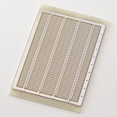 【CPU-131】ユニバーサル基板 片面 ガラスエポキシ はんだ仕上げ 150×96mm