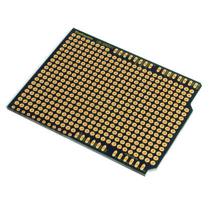【UB-ARD01】Arduino用ユニバーサル基板 両面黒色レジスト