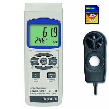 【EM-9300SD】マルチ環境測定器
