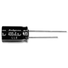 【200LLE10MEFC8X11.5】リード形アルミ電解コンデンサー 200V 10μF LLEシリーズ