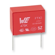 【890324023023】CAP FILM PP 0.1UF 275VAC RADIAL