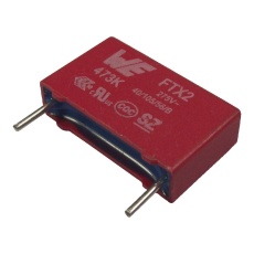 【890324025017CS】CAP FILM PP 0.1UF 275VAC RAD
