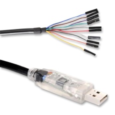 【C232HD-EDHSP-0】CABLE USB/UART 0.45A/5V O/P 180CM