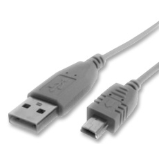 【SPC20060】CABLE USB A PLUG TO USB MINI B PLG 3FT