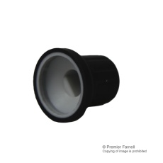 【CR-BAB-6-D】KNOB 15.7MM BLACK NO LINE