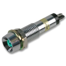 【609-2212-140F】LED INDICATOR RECES 24VDC GREEN