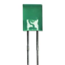 【L-113GDT】LED 2X5MM GREEN 5MCD 568NM