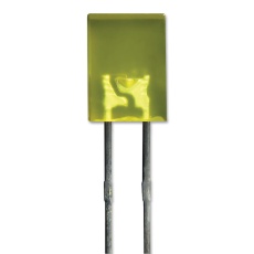 【L-113YDT】LED 2X5MM YELLOW 4MCD 588NM