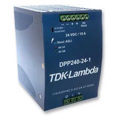 【DPP240-24-1】PSU AC/DC DIN RAIL 24V 240W 1PH