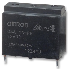 【G4A-1A-PE-DC12】RELAY SPST-NO 277VAC 30VDC 23A