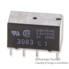 【G5V-2 12DC】RELAY SIGNAL DPDT 30VDC 2A