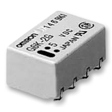 【G6K-2G-Y-DC5V】RELAY SIGNAL DPDT 30VDC 1A