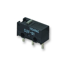 【D2F-01】MICROSWITCH PLUNGER SPDT 30VDC 0.1A