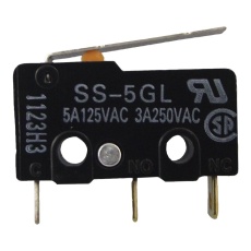【SS-5GL】MICROSWITCH SPDT LEVER 125VAC 5A