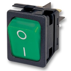 【C6053ALNAM】SWITCH DPST ILL GRN SPLASHPROOF
