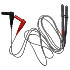 【6275.】TEST LEAD SET BLK RED 1M 1KV 3A