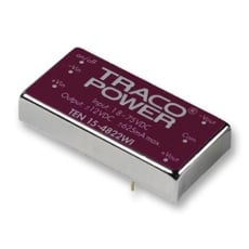 【TEN 15-2422WI】DC/DC Converter 15W ±12V/0.6A