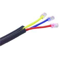 【1439】TUBING SPLIT LOOM 19MM BLACK 50FT